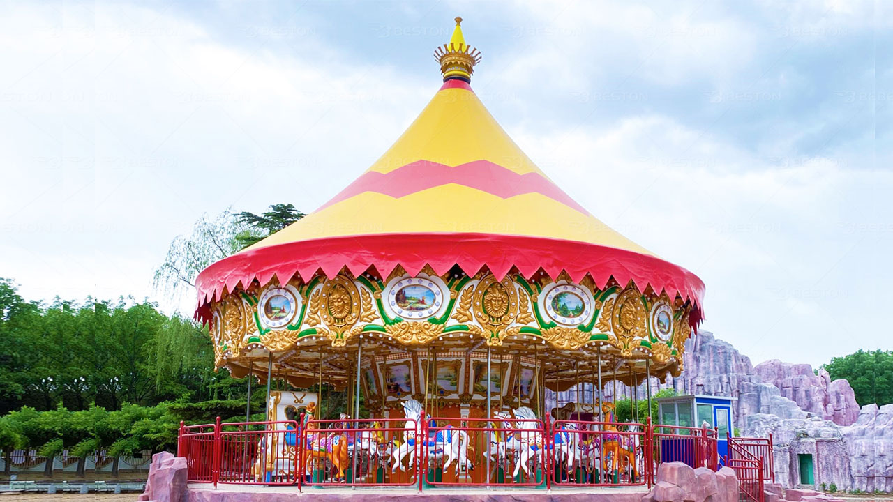 Maximizing Revenue with Carousel Rides: A Key Investment for Theme Parks